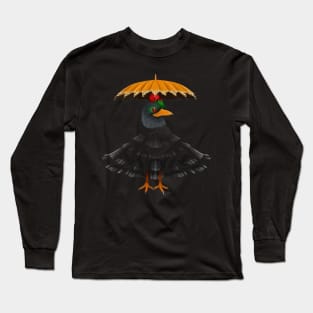 Umbrellabird Christmas Long Sleeve T-Shirt